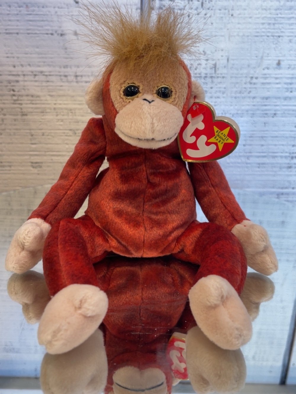 ‘99- Ty - Schweetheart the Orangutan Beanie Baby
